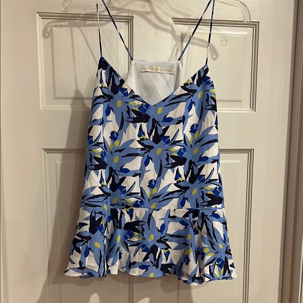 Marie Oliver Silk Floral Women's Top